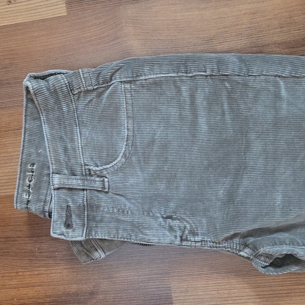 american eagle corduroy hi rise jeggings